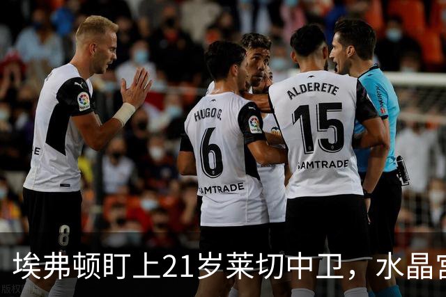 埃弗顿盯上21岁莱切中卫，水晶宫也来抢人