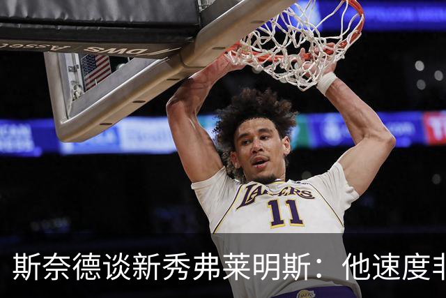 斯奈德谈新秀弗莱明斯：他速度非常快 需要学会适当慢下来