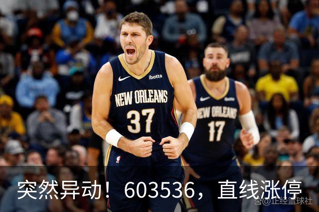 突然异动！603536，直线涨停